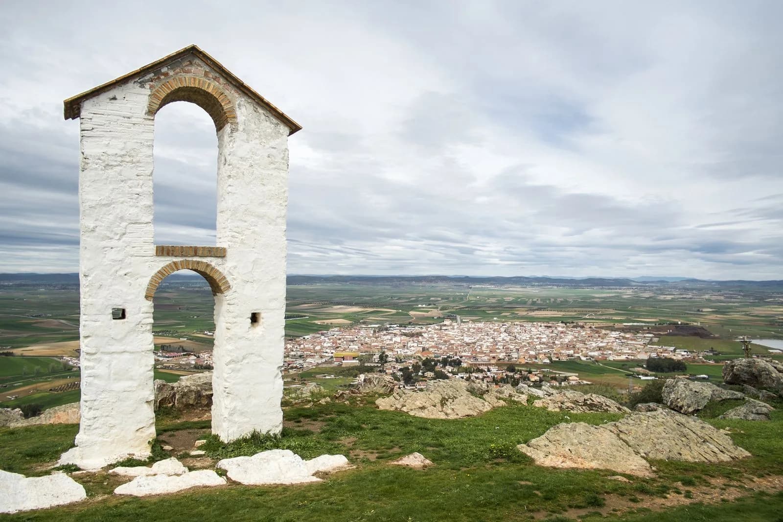 Almodóvar del Campo desde la ermita de Santa Brígida